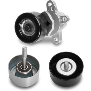 39155 Belt Tensioner + 36357 Idler Pulley + 36356 Idler Pulley, Fit for Nissan Altima 2007-2012, Fit for Nissan Maxima Murano 2009-2014, Fit for Nissan Quest 2011-2012 (3.5L V6 Only)