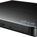 The Excellent Quality Ext 8X Slim USB DVDRW Black