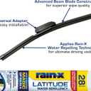 Rain-X 5079282-2 Repellency Water Repellent Wiper Blades, 28" Windshield Wiper, All Weather Streak-Free for Enhanced Visibility w/Water Repellency Formula