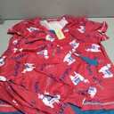 Ekouaer Capri Pajama Sets for Women Short Sleeve Tops Sleepwear Sleep Sets Pjs Sets Soft Two Piece Loungewear Sets, XL