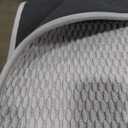 Arotive Luxury Chenille Bathroom Rug Mat, Extra Soft Thick Absorbent Shaggy Bath Rugs, Non-Slip Machine Wash Dry, Plush Bath Mats for Bathroom, Shower and Tub, 54x24, Light Grey