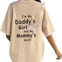 Girl's Bow Leopard Graphic Tees Short Sleeve Preppy Summer T Shirt Aesthetic Baggy Tops