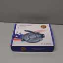 Vivicreate Tortilla Press Cast Iron 7.5 Inch, Heavy Duty Tortilla Maker, Roti Maker, Empanada Press, Dough Press for Tacos Flatbread Plantain, Mexican Kitchen Tool, Prensa Tortillas