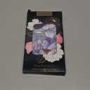 For iPhone 17 Case - Wireless Charging Compatible - Dual-Layer Hard Shell + Silicone Cover - Shockproof Protective Phone Case with Stylish Designs for Women - Abstract Lotus