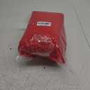 Gifeas Red Round Rug for Girls Bedroom, Fluffy Circle Carpet 46'' for Kids Room Decor Shaggy Circular Rug for Baby Nursery Dorm Upgrade Fuzzy Plush Rug for Living Room Cute Room Decor for Teens Baby