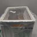 30L Outdoor Multifunctional Folding Storage Box Thicken Removable Portable Storage Box with Wooden Panel(White)