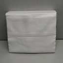 Certified 100% Tencel Eucalyptus Lyocell Queen Sheets|4 Piece Set|Sateen Weave|True Carbon Zero|Gentle to Skin|Genuity Tags Included|Body Temperature Regulation|Natural Sheen (White)