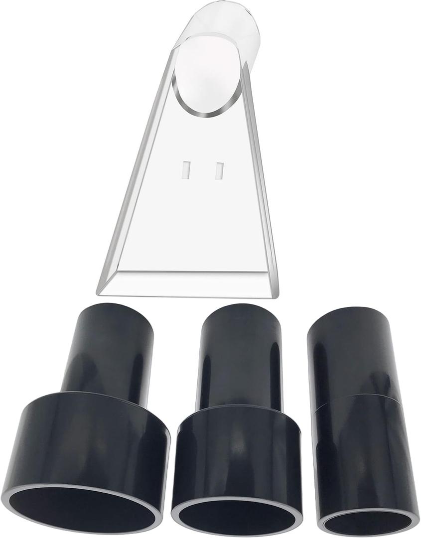 TunaMax Universal Work with All Shop Vacs with 2-1/2" & 1-7/8" &1-1/4" Adapters Extractor Attachment for Upholstery & Carpet Cleaning & Auto Detailing, Extraction Accessory for Wet Vacuum Cleaners 3 Pack