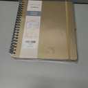 POPRUN Teacher Planner 2025-2026, (Letter Size - 8.5'' x 11'') Academic Lesson Planner (July 2025 - June 2026), with Monthly Tabs, Thick Papers, 2-Sided Pocket, Leather for Teachers, Champagne Gold