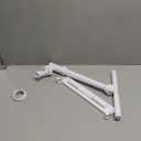 Solar Pool Fountain for Above and In-ground Pools, with 10-Color Lights and Auto Light Sensing Pool Sprinkler Fountain 360 Adjustable Dual Spray High Pressure Pool Waterfall