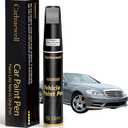 (792/9792) Palladium Silver Metallic Touch Up Paint Compatible with Mercedes-Benz, Exact Match Car Paint Pen Automotive Scratch Repair Remover Kit Quick & Easy Solution for Vehile Chips and Nicks