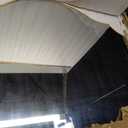 40"x29" Large Arched Gold Wall Mirror,Scalloped Edge Modern Bathroom Mirror