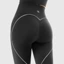 Women's Y2K Sexy High Waisted Leggings - Tummy Control Squat Proof for Going Out, Stretchy Butt Lifting Workout Pants (Black, M)
