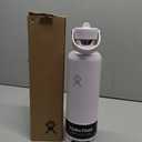 Hydro Flask Water Bottle - Insulated Stainless Steel - Straw Lid, Non Spill, Leakproof in 24 Oz Cloud Pink