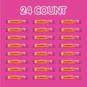 STARBURST FaveREDS Chewy Candy Bulk Pack, 24 Full Size Packs, Red Candy Bulk Box (EXP 01/01/27)