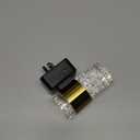 L LOHAS LED Night lights plug into wall, Soft Light Night Light with Adjustable Brightness, Plug in Night Light with Auto Light Sensor, Wall Sconce-style Design Nitelight for Bathroom, Hallway, 1 Pack