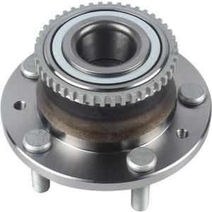 KUSATEC 512271 Rear Wheel Bearing Hub Assembly for 2006-2012 Ford Fusion 2007-2012 Lincoln MKZ 2006 Lincoln Zephyr 2003-2008 Mazda 6 2006-2011 Mercury Milan, 5 Lug w/Tone Ring ABS