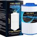 POOLPURE Replacement Spa Filter for PMA40L-F2M, Master Spas Twilight X268365, X268543, Unicel 6CH-402, 2" Male Thread/MPT, Length: 9 1/4" Hot Tub Filter