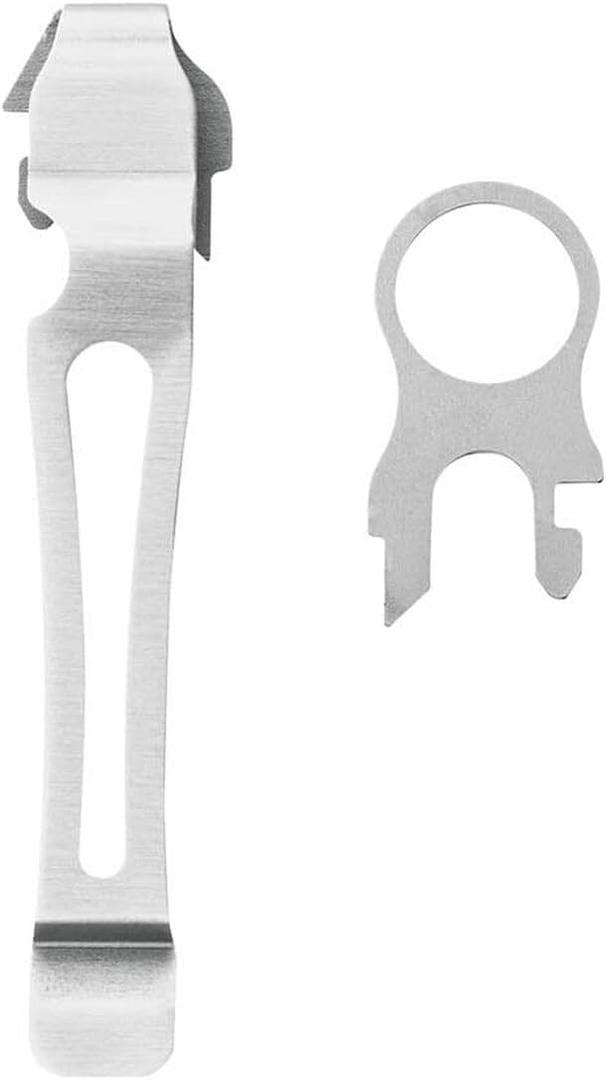 LEATHERMAN, Quick Release Pocket Clip and Lanyard Ring for Charge, Wave & Surge Multi-Tools, Stainless, One Size