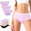 Leak-proof Underwear for Girls - Absorbent, Washable, Lightweight Protection Against Leaks (3-Pack)