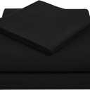 High Kotton 1000 Thread Count 9 inch Deep Pocket 3 PCs Fitted Sheet Set 100% Egyptian Cotton Solid Pattern Size Queen Color Lilac