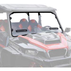 Front Full Windshield for Polaris General 1000 / 4 1000 /XP 1000 /XP 4 1000 2017-2025, Clear 1/5'' Polycarbonate Vented Scratch Resistant Windshcreen Accessories, Replace # 2884337