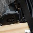 AVID POWER 6.5 Amp 1.25 HP Compact Router Tools for Woodworking, Fixed Base Wood Router with Trim Router Bits, 6 Variable Speeds, Edge Guide, Roller Guide, Dust Hood (Red, 65mm)