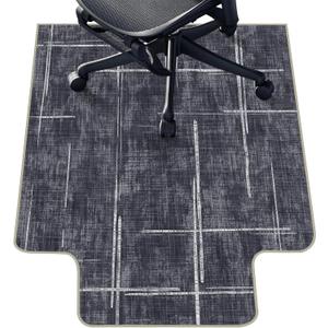 Office Chair Mat for Hardwood Floor & Tile Floor,36"X 48" Heavy Duty Desk Chair Mat for Hard Floors, Under Desk Rug for Rolling Computer Chair,Anti Slip,Low Pile Carpet Protector-Convex