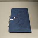 Case for All-New Amazon Fire HD 10 and 10 Plus Tablet (13th/11th Generation, 2023/2021 Release), Magnetic Clasp Stand Leather Case with Pen Holder, Blue