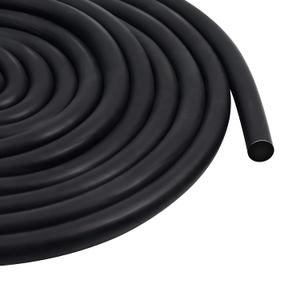 Storystore Backer Rod 3/8" Diameter x 16.4' Length Black EPDM Rubber Caulk Saver, Foam Backer Rod for Gaps and Joints Concrete Expansion Joint Filler