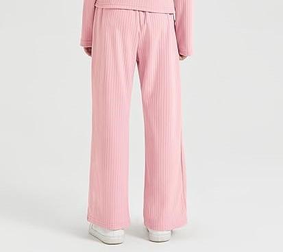 Kids Clothes Tie Knot Crop Tops Wide Leg Pants with Pockets 2024 Fall Winter Active Wear 140