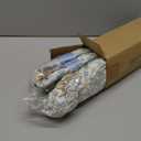 SilTriangle Large Blue Floral Quilted Crochet Knitting Bags and Totes Organizer Cotton Yarn Hook Bag Holder Christmas Corduroy Gift for Crochet Lover Crocheting Accessories, Needle with Zipper, Size M