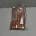 Faux Leather Lumbar Decorative Throw Pillow Cover 12x20 Cognac Brown Modern Farmhouse Boho Small Accent Rustic Home Decor Rectangle Cushion Cases for Couch Bed Sofa Living Room