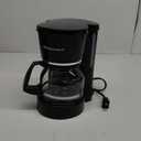 Elite Gourmet EHC-5055 Automatic 5-Cup Brew & Drip Coffee Maker with Pause N Serve Reusable Filter, On/Off Switch, Water Level Indicator