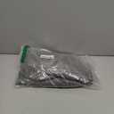 OWENIE Furman Sheer Curtains 84 inches Long for Bedroom Living Room 2 Panels Set, Light Filtering Window Curtains, Semi Transparent Voile Top Dual Rod Pocket, Grey, 40Wx84L inch, Total 84 Inches Width (Charcoal Gray)