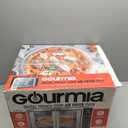 Gourmia French Door Air Fryer 25 Qt Large Capacity Convection Oven, Fryfroce 360, Digital Display with 17 Cooking Presets, Bake, Toast, Roast, Dehydrate, Fits 12 Pizza