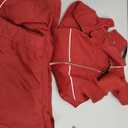 BTFBM Women's Two Piece Tracksuit Fall 2026 Long Sleeve Zip Up Sweatshirt Long Pants Outfits Jogger Sweatsuit Sets (Red, S)