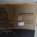 Marsail Ergonomic Office Chair: Office Desk Chair with High Back Mesh and Adjustable Lumbar Support Rolling Work Swivel Task Chairs with Wheel 3D Armrests and Headrest, 46.06" x 23.62" x 22.83"