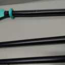Abahub Adjustable Kayak Paddle 210-230 cm/ 230-250 cm Floating Kayaking Oars Boating Oars Canoeing Oars Black, 82.6''- 90.5''
