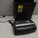 Amazon Basics 6 Sheet Cross Cut Paper and Credit Card Home Office Shredder with 3.8 Gallon Bin, Black