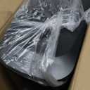 TIPGO Slim Bathroom Trash Can with Lid Soft Close, Step Pedal, 6 Liter / 1.6 Gallon Stainless Steel Trash Bin, Small Garbage Cans for Bedroom, Office, Kitchen (Matte Black)