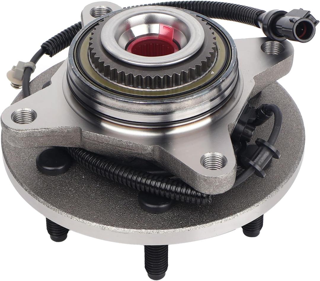 Autoround 515079 Front Wheel Bearing and Hub Assembly Fit for Ford F-150 4WD 2005-2008, F-150 Heritage 2004, Lobo 2005-2008, Lincoln Mark LT 2006-2008, 6 Lugs w/ABS