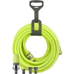 Flexzilla Garden Hose Kit with Quick Connect Attachments, 1/2 in. x 50 ft., Heavy Duty, Lightweight, ZillaGreen - HFZG12050QN