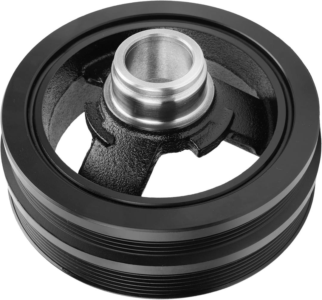 594-209 Engine Harmonic Balancer Crankshaft Pulley Fit for Bucik, Chevy, GMC, Cadillac, Hummer, Isuzu & Saab Vehicles - 4.8L 5.3L 6.0L 6.2L Escalade, Silverado, Tahoe, Sierra, Yukon & More OE 12553112
