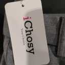 DJT Womens Button Down Shirts Fall Tops Soft Knitted Stretchy Roll Up Long Sleeve Dressy Casual Shirt Work Blouse Top (Small, Blue Stripes)