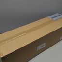 MELUCEE Bathroom Vanity Light Fixtures 5-Light Modern LED Vanity Lights for Bathroom Brushed Nickel with Crystal Bubble Clear Glass Shade, Dimmable Wall Light 3000K-6000K, Built-in LED Chips