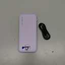 Portable Charger, 10000mAh PD20W Fast Charging Power Bank with Built-in Cables & Wall Plug, Travel Essential External Battery Pack, USB C Battery Phone Charger for iPhone, iPad, Samsung Purple