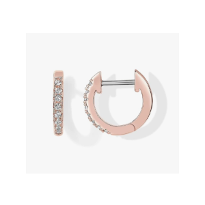 PAVOI 14K Gold Plated Cubic Zirconia Cuff Earrings Huggie Stud
