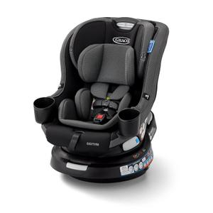 Graco EasyTurn 360 2-in-1 Convertible Car Seat, 360 Degree Rotating Infant to Toddler Rotating Car Seat, 2 Modes Forward and Rear Facing, Slim Design, Cyran Graco EasyTurn 360 2-in-1 Convertible Car Seat, 360 Degree Rotating Infant to Toddler Rotating Car Seat, 2 Modes Forward and Rear Facing, Slim Design, Cyran
