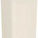 NEWE Knife Block Holder without Knives, Universal Kitchen Storage Stand with Wavy Slots to Protect Blades, Small Space-Saving Knife Organizer for Countertop, Detachable for Easy Cleaning